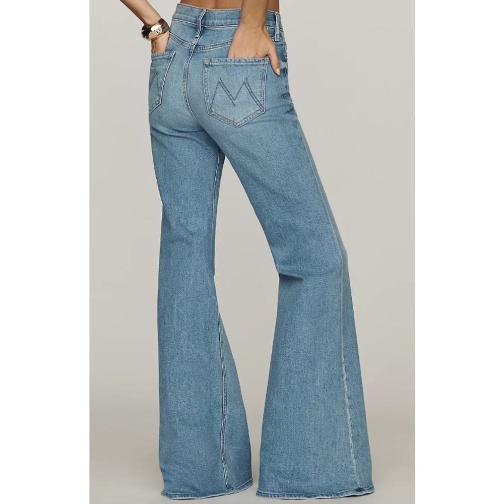 NWT MOTHER Doozy Mid-Rise Flare Jeans - 27 waist - Picture 3 of 8